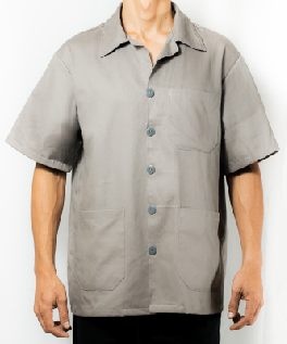 Jaleco de brim Palosa Uniforms